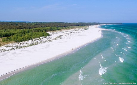 Sagolika strnder p Bornholm